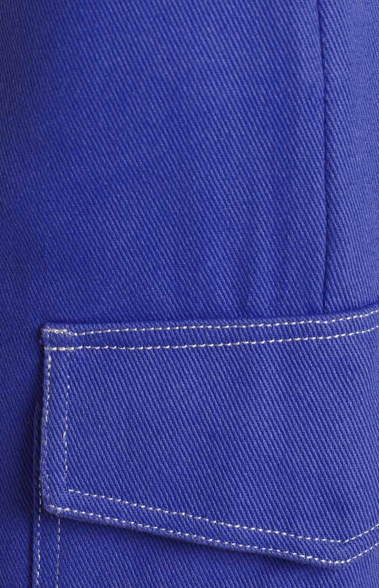 Lolita Blue Contrast Jeans-Vavasi.All Rights Reserved.