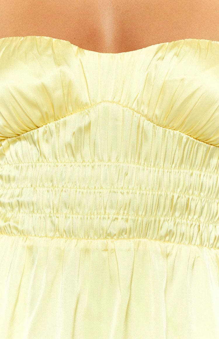 Love Yours Yellow Mini Dress-Vavasi.All Rights Reserved.