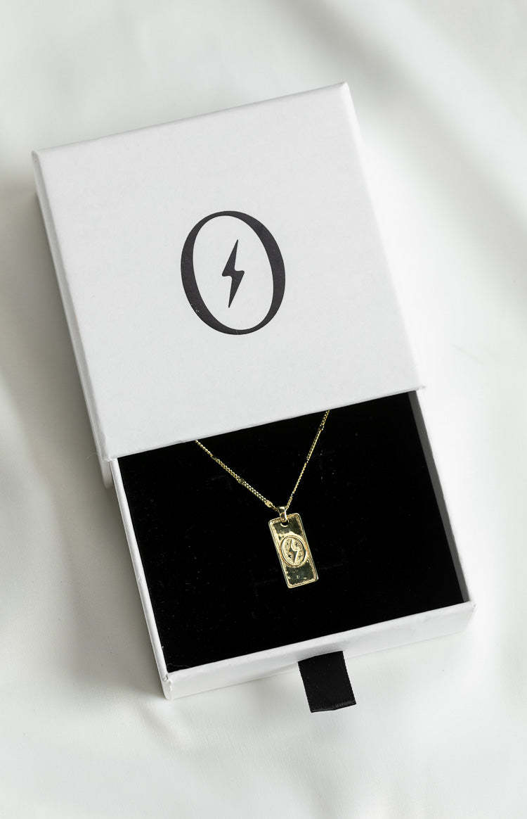 Lovestruck Lou Gold Poppy Necklace-Vavasi.All Rights Reserved.