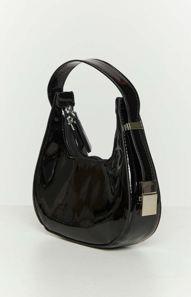 Lucas Black Shoulder Bag-Vavasi.All Rights Reserved.