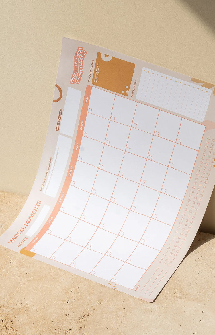 The Happy Employee Magical Moments Monthly Planner-Vavasi.All Rights Reserved.