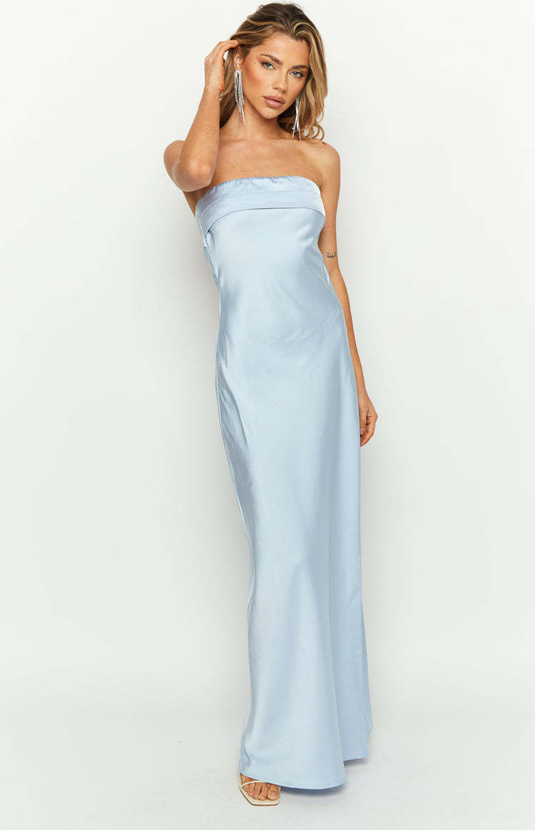 Maiah Blue Formal Maxi Dress-Vavasi.All Rights Reserved.