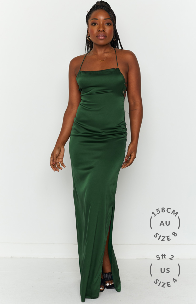 Manhattan Slip Formal Dress Emerald-Vavasi.All Rights Reserved.