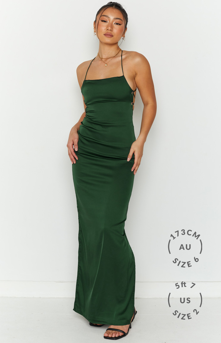 Manhattan Slip Formal Dress Emerald-Vavasi.All Rights Reserved.