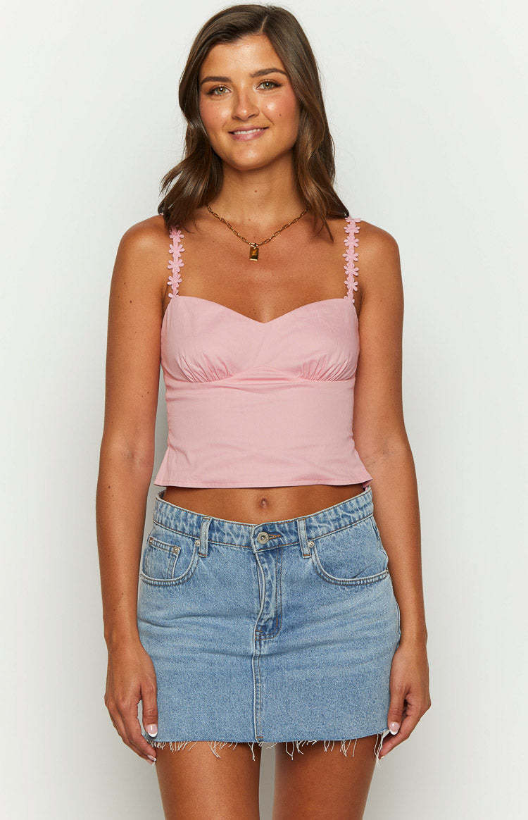 Marbelle Pink Top-Vavasi.All Rights Reserved.