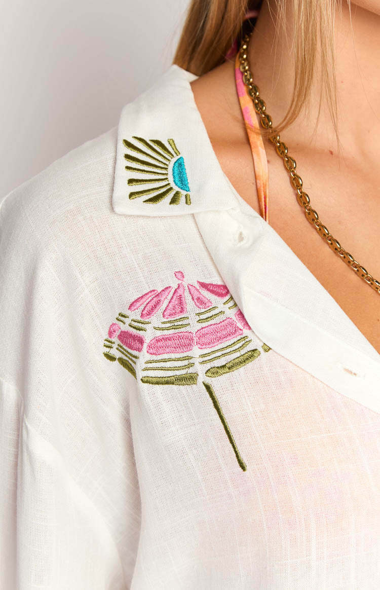 Margarita Dolce Vita Long Sleeve Shirt-Vavasi.All Rights Reserved.