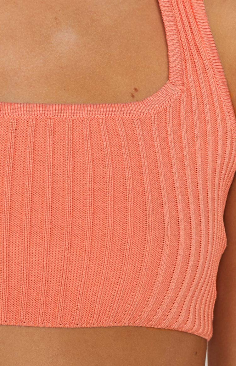 Mariah Orange Crop Top-Vavasi.All Rights Reserved.