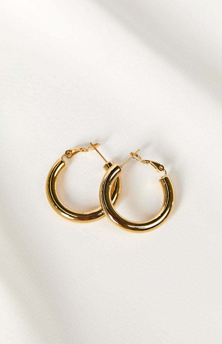 Mateo Gold Hoop Earrings-Vavasi.All Rights Reserved.