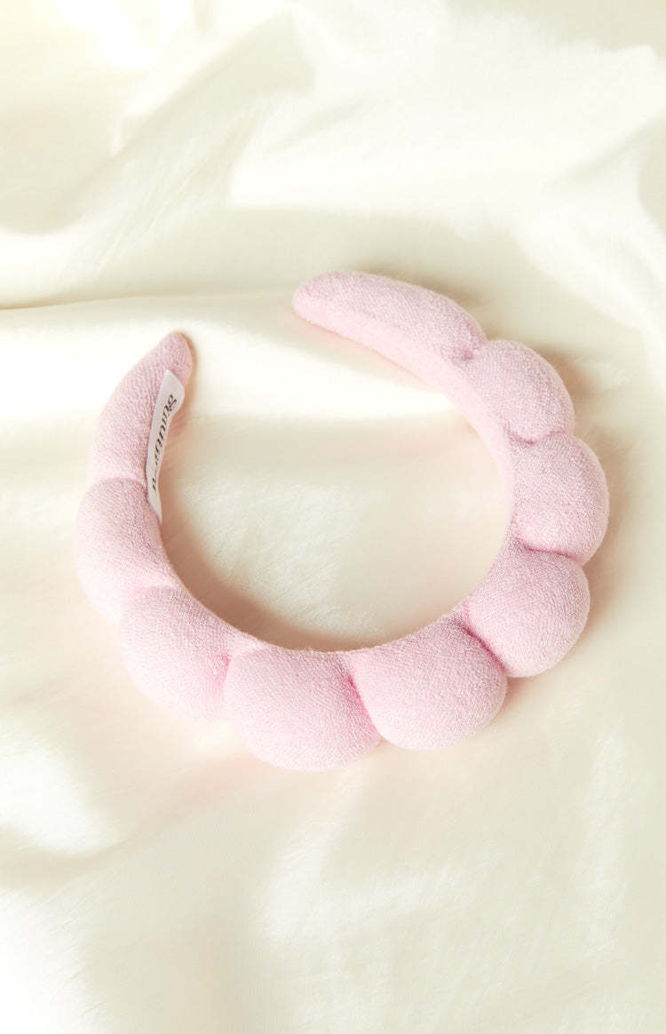 Maya Pink Bubble Make Up Headband-Vavasi.All Rights Reserved.