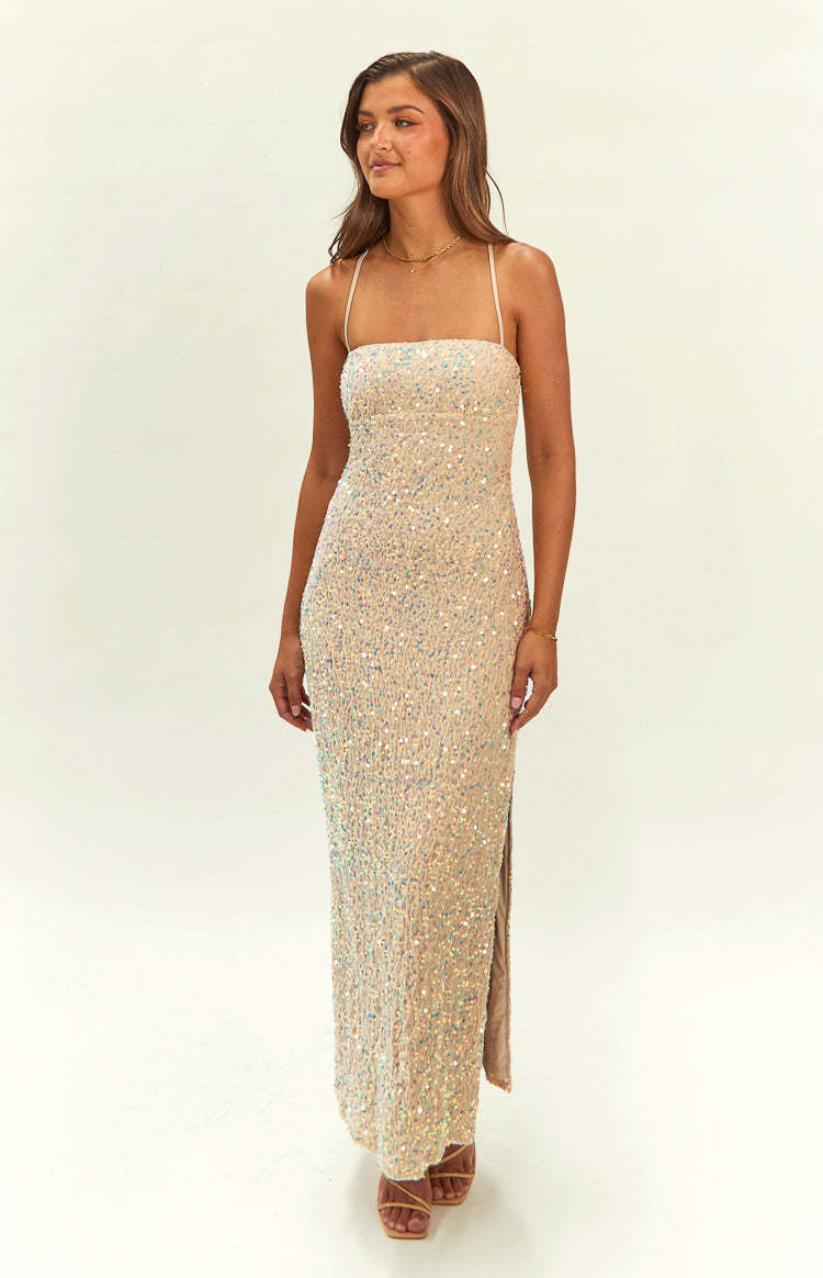 Miranda Gold Velvet Formal Maxi Dress-Vavasi.All Rights Reserved.