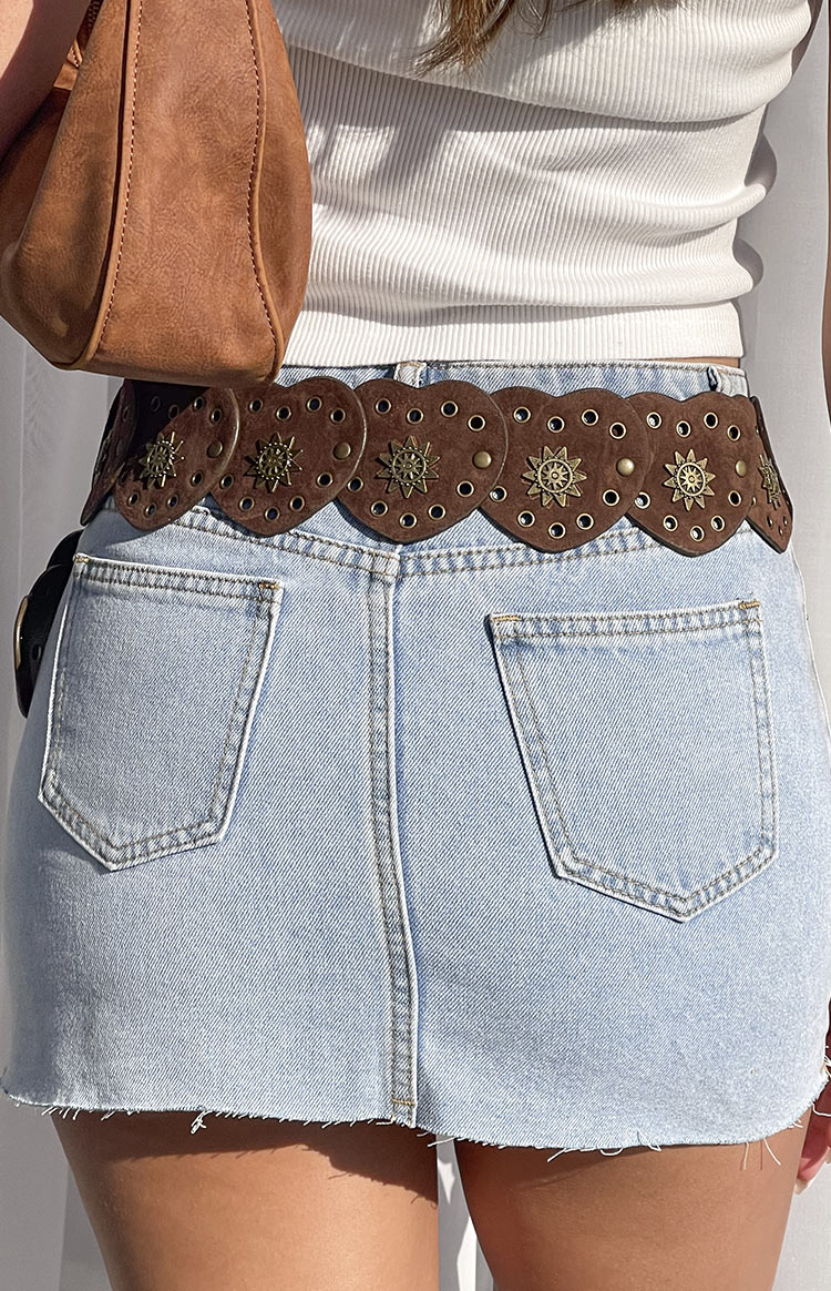 Monty Brown Disc Belt-Vavasi.All Rights Reserved.