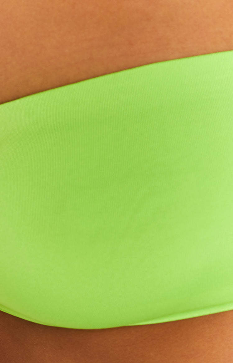 Murphy Lime Bandeau Top-Vavasi.All Rights Reserved.