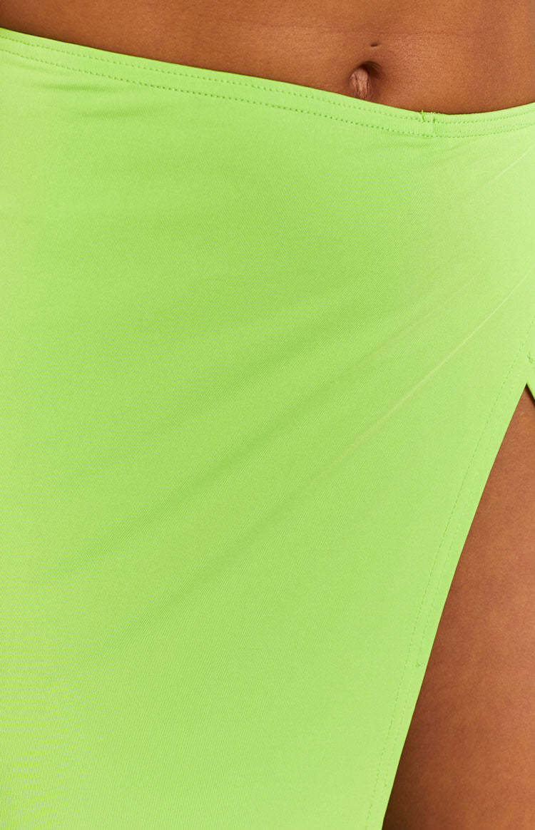 Murphy Lime Midi Skirt-Vavasi.All Rights Reserved.
