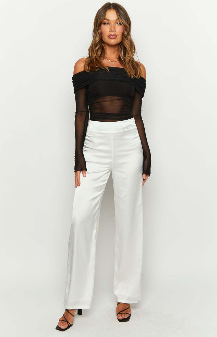 Mykonos White Pants-Vavasi.All Rights Reserved.