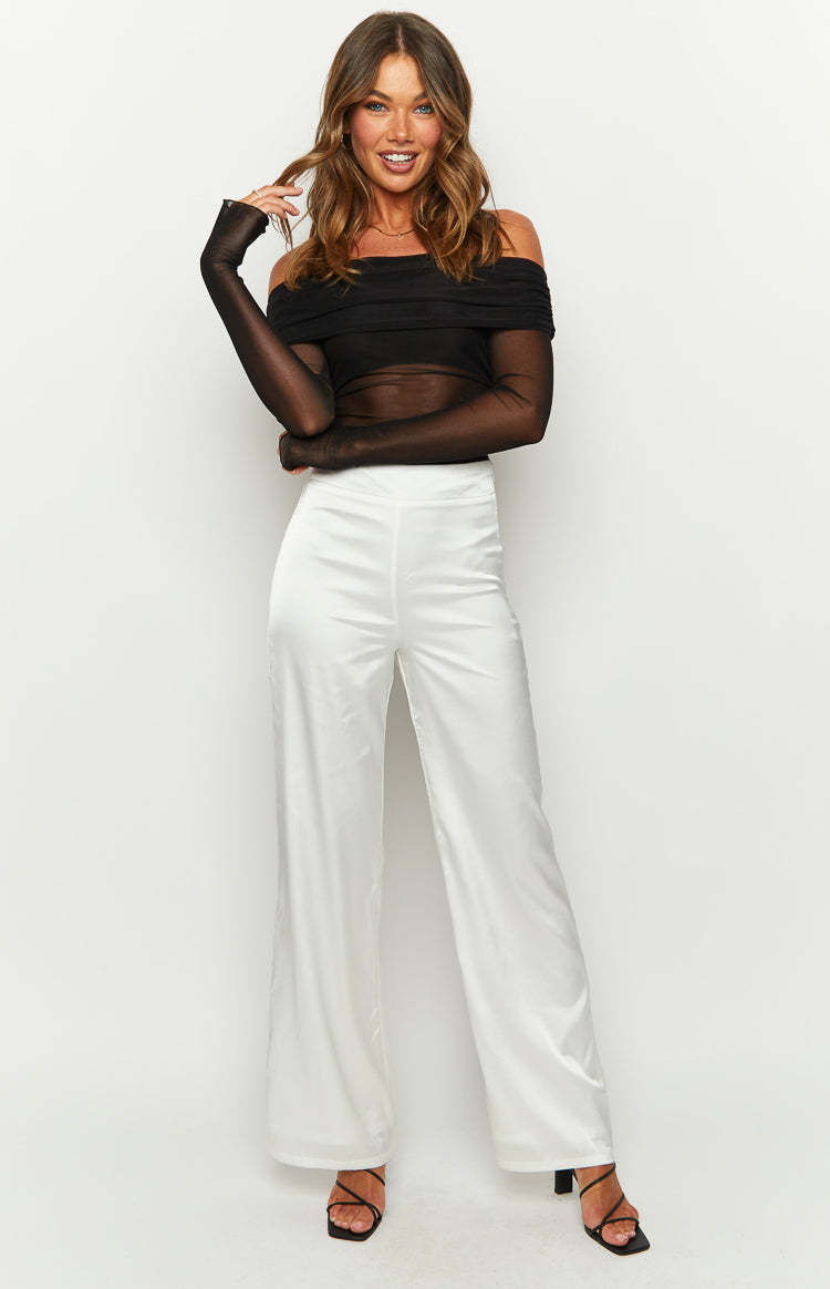 Mykonos White Pants-Vavasi.All Rights Reserved.