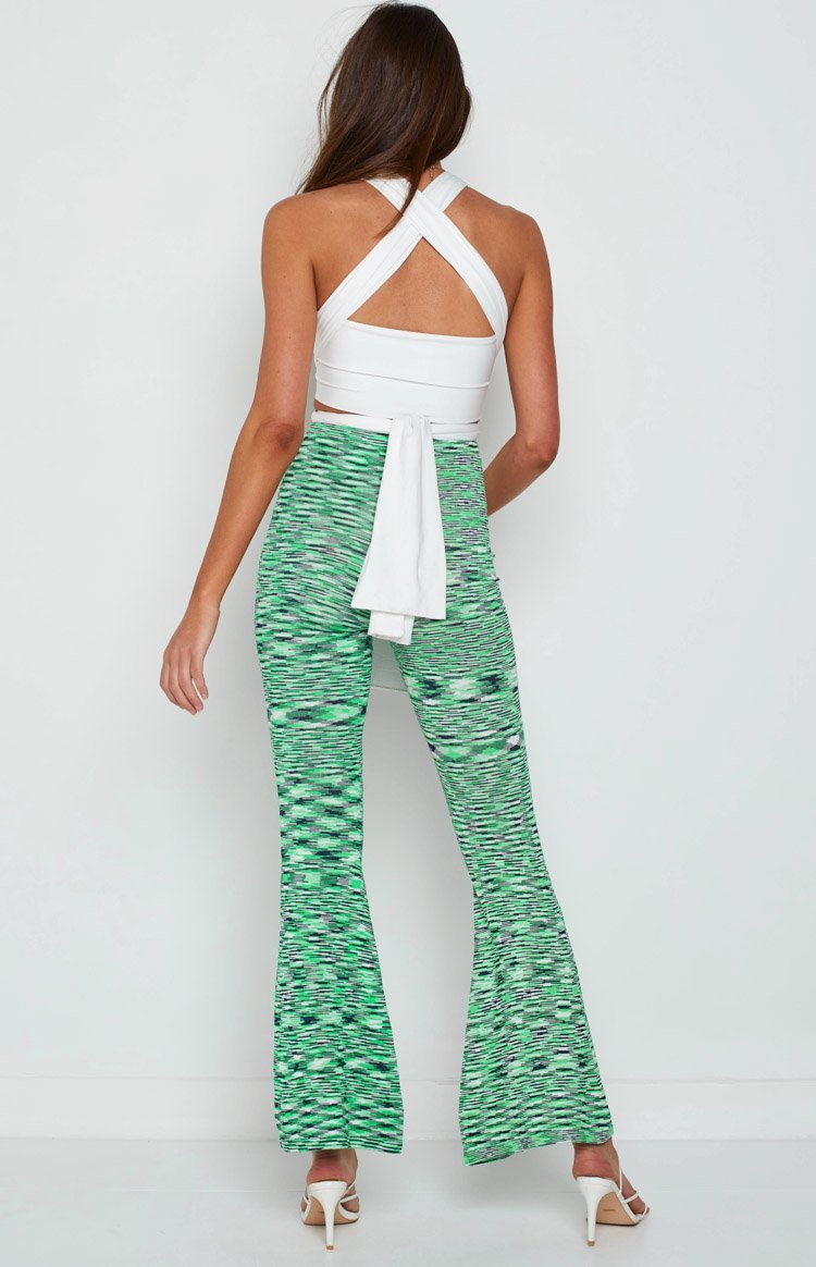 Nessa Green Pants-Vavasi.All Rights Reserved.