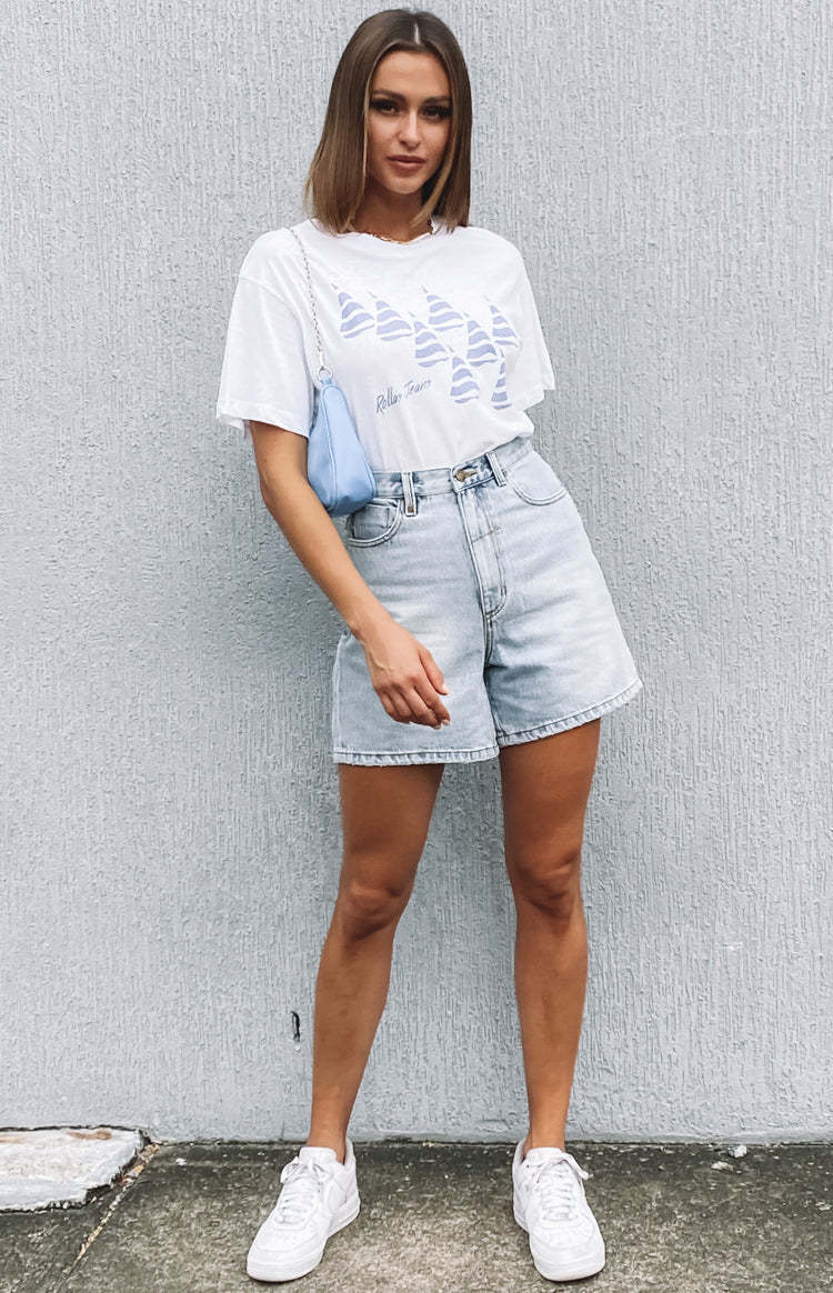 Thrills Koko Short Time-Worn Blue-Vavasi.All Rights Reserved.