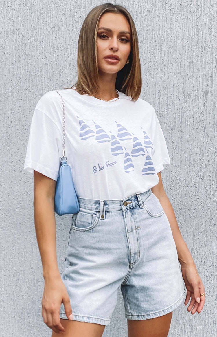 Thrills Koko Short Time-Worn Blue-Vavasi.All Rights Reserved.
