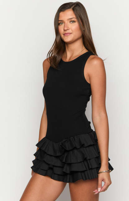 Oh My Black Playsuit-Vavasi.All Rights Reserved.