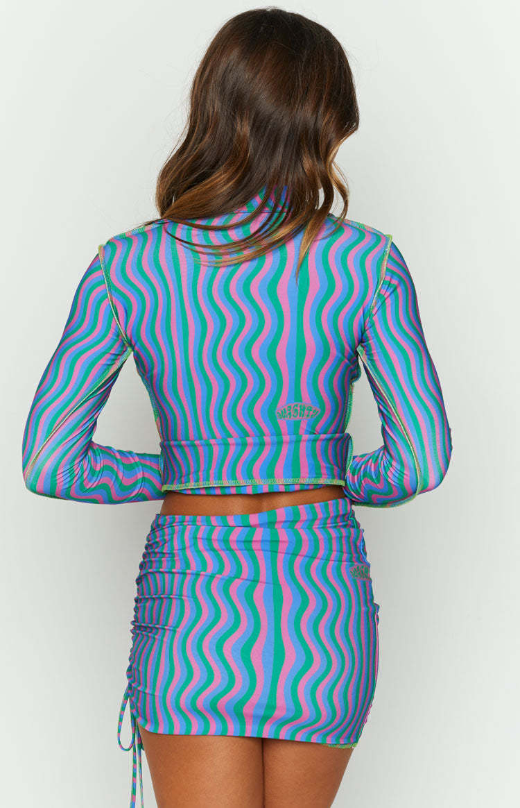 OMIGHTY Squiggly Skirt Purple-Vavasi.All Rights Reserved.