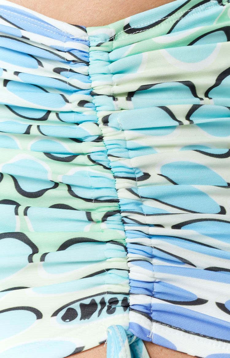 OMIGHTY The Warp Mini Skirt Blue Gradient-Vavasi.All Rights Reserved.