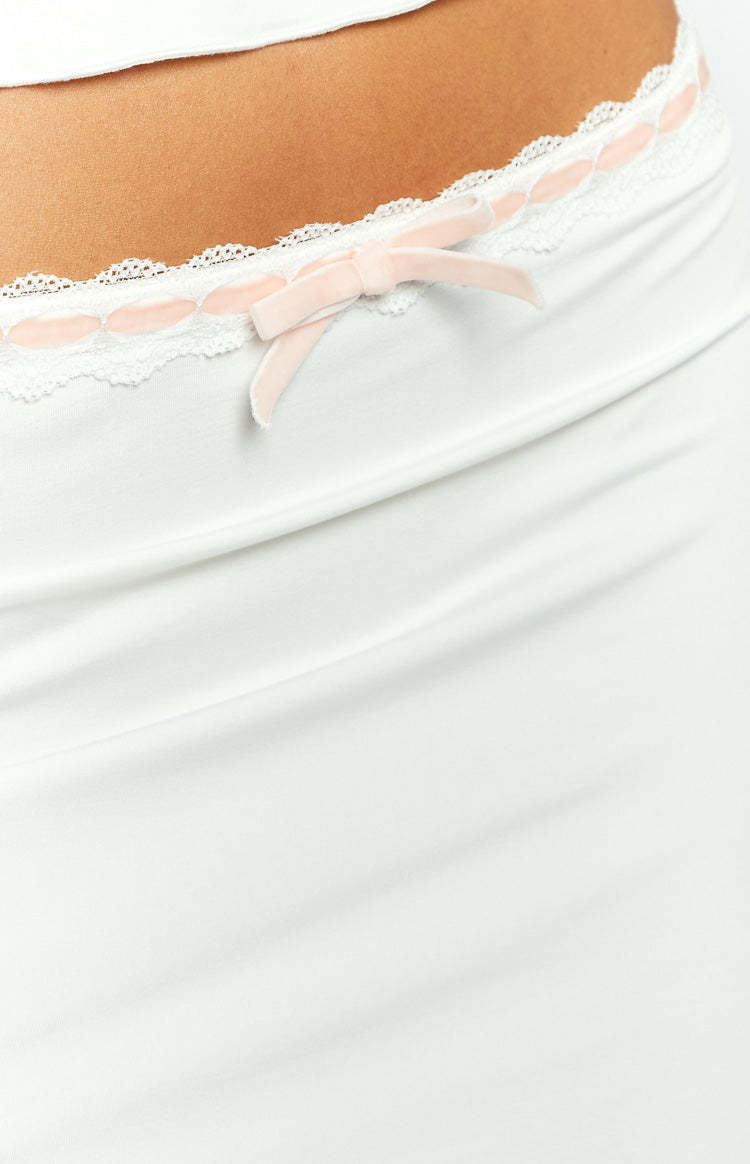 Oakleigh White Mini Skirt-Vavasi.All Rights Reserved.