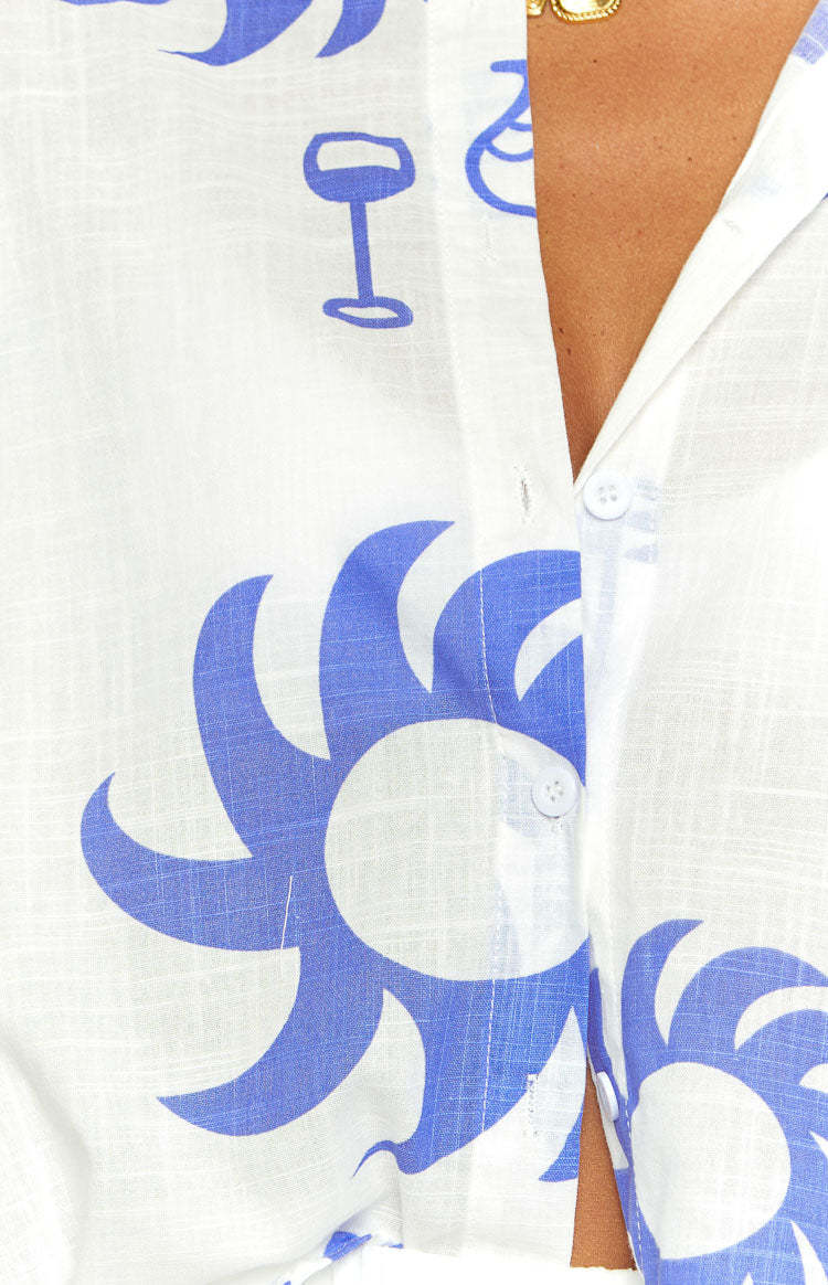 Oakley Blue Print Short Sleeve Top-Vavasi.All Rights Reserved.