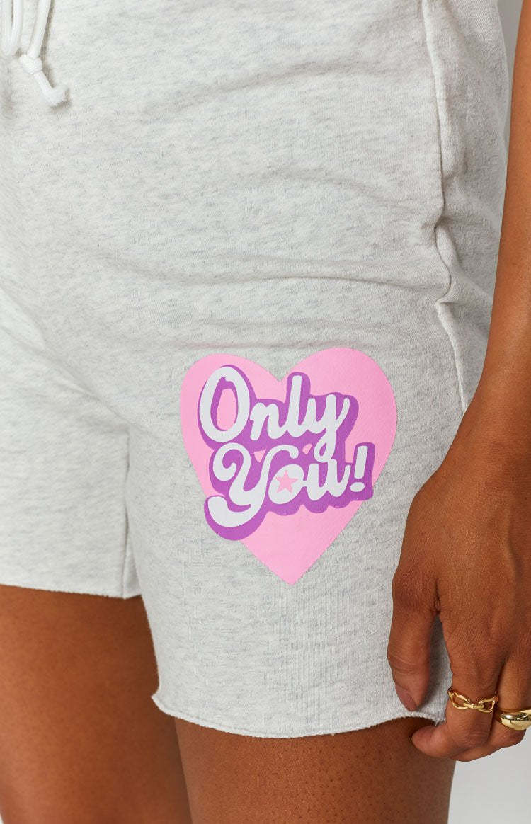 Only You Shorts Grey-Vavasi.All Rights Reserved.