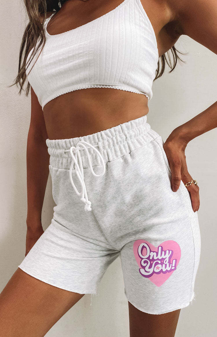 Only You Shorts Grey-Vavasi.All Rights Reserved.
