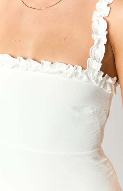 Paisley White Mini Dress-Vavasi.All Rights Reserved.