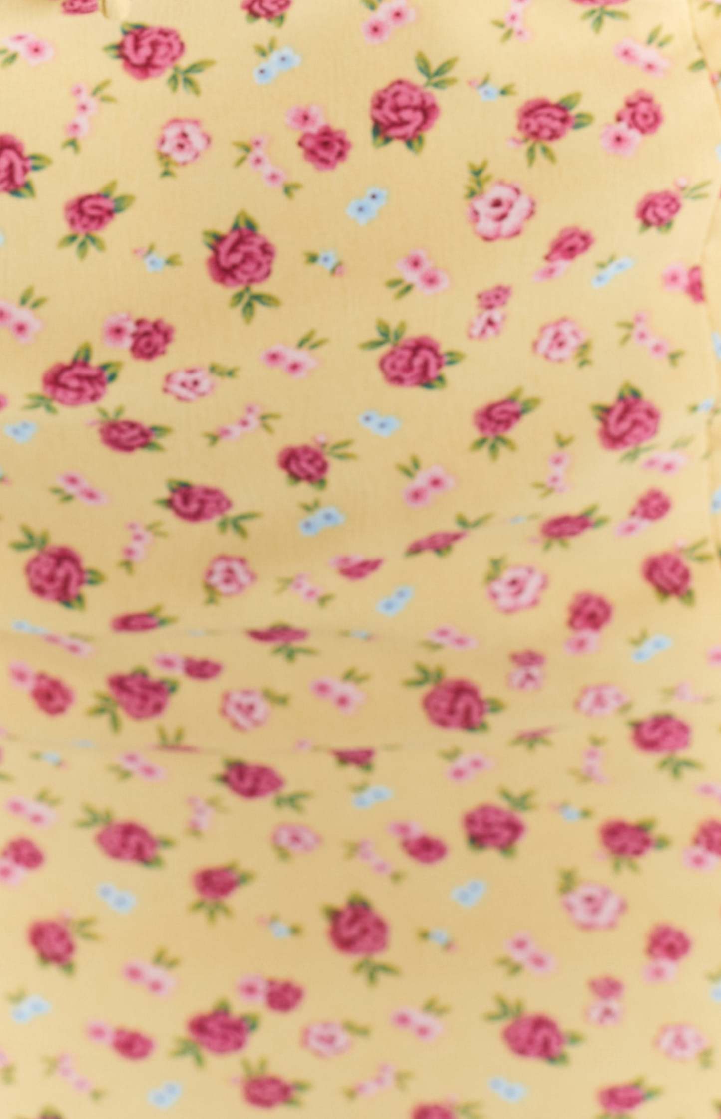 Paloma Yellow Floral Midi Dress-Vavasi.All Rights Reserved.