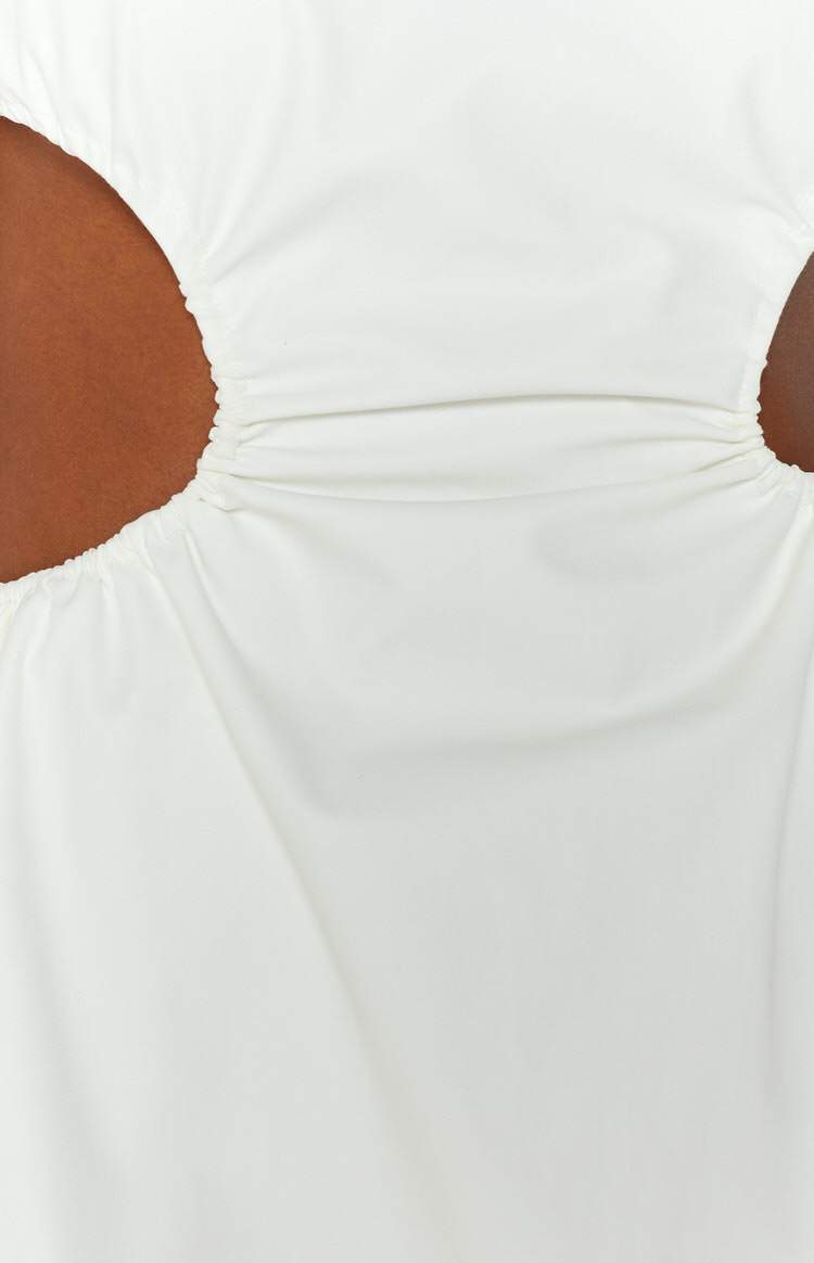 Penelope Mini Dress White-Vavasi.All Rights Reserved.