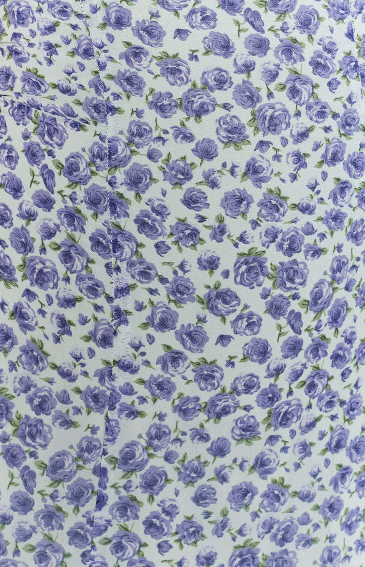 Penny Lane Dress Blue Floral-Vavasi.All Rights Reserved.
