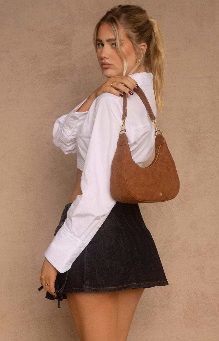 Peta And Jain Willow Brown Shoulder Bag-Vavasi.All Rights Reserved.