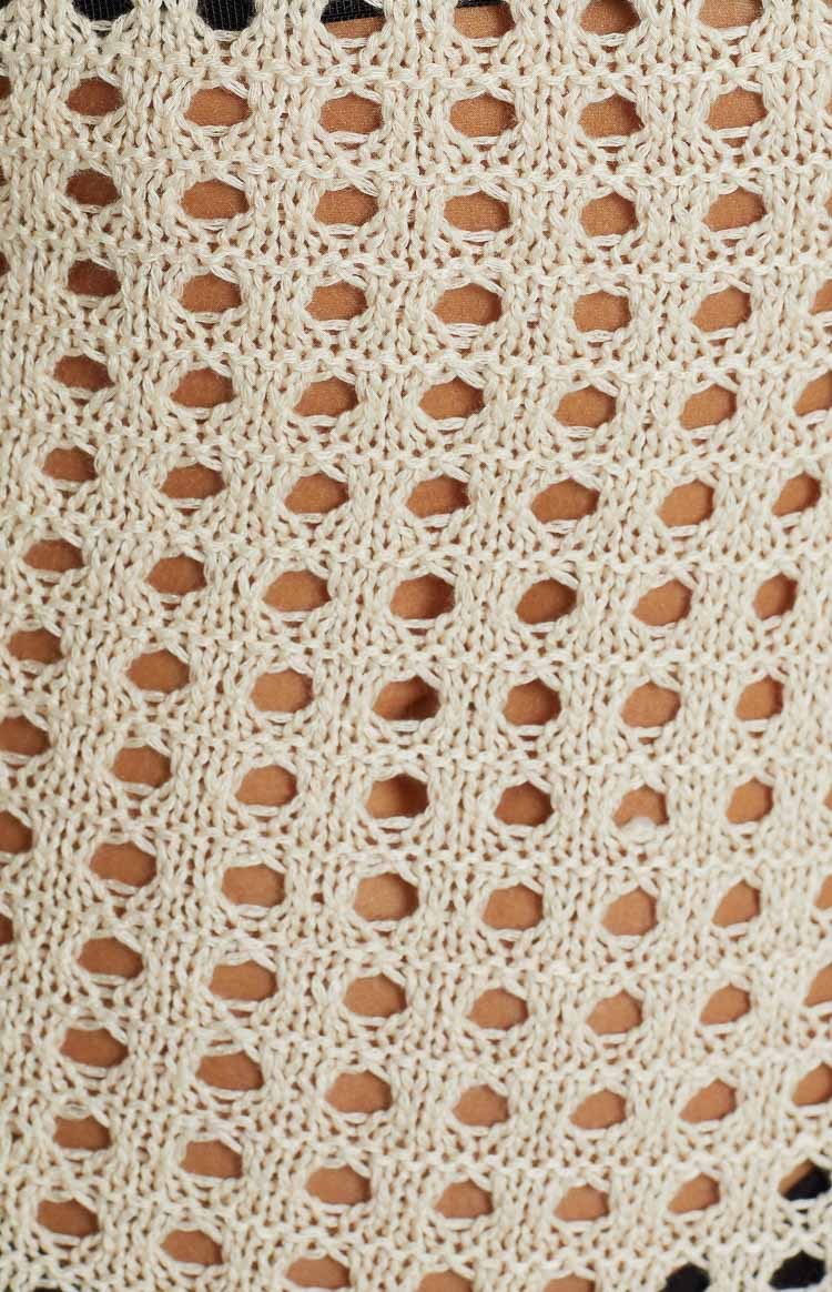 Rain Dance Cream Crochet Midi Dress-Vavasi.All Rights Reserved.