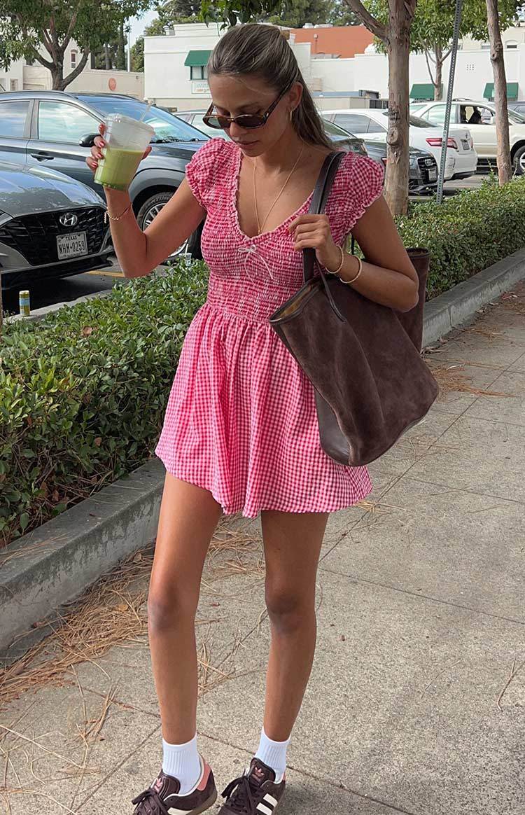 Raldo Red Gingham Playsuit-Vavasi.All Rights Reserved.