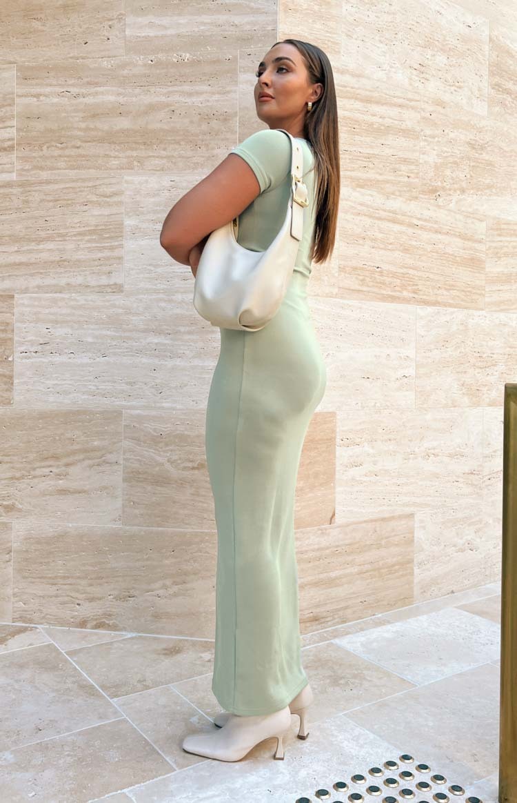 Raya Green Maxi Dress-Vavasi.All Rights Reserved.