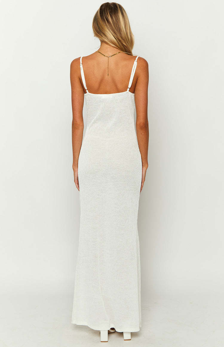 Raylee White Maxi Dress-Vavasi.All Rights Reserved.