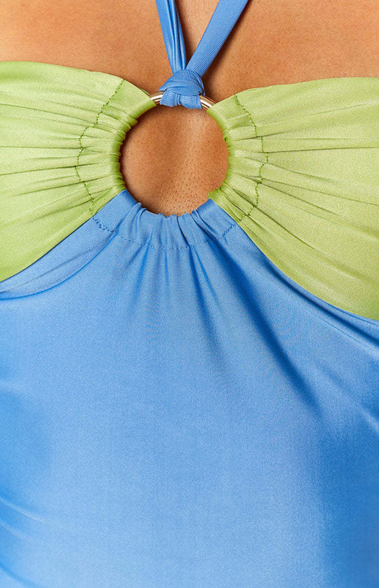 Reign Mini Dress Blue-Vavasi.All Rights Reserved.