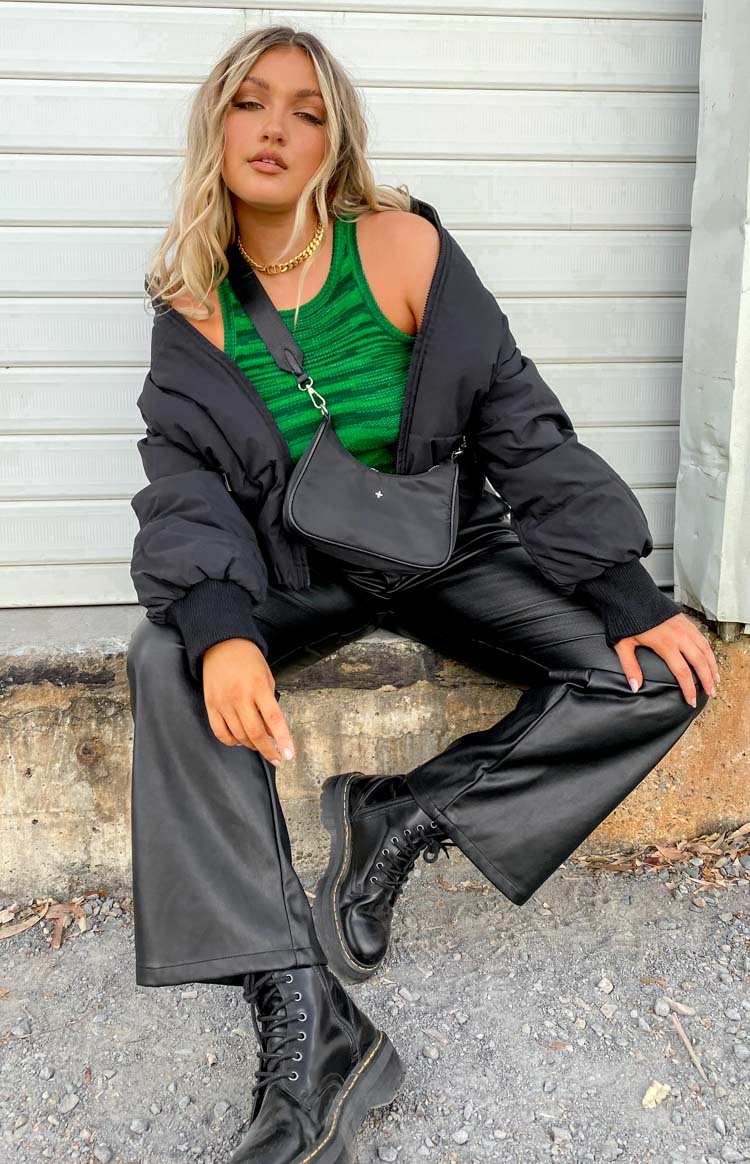 Remi Puffer Jacket Black-Vavasi.All Rights Reserved.