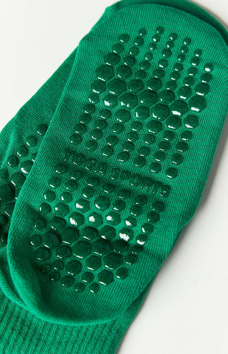 Reno Green Yoga Socks-Vavasi.All Rights Reserved.