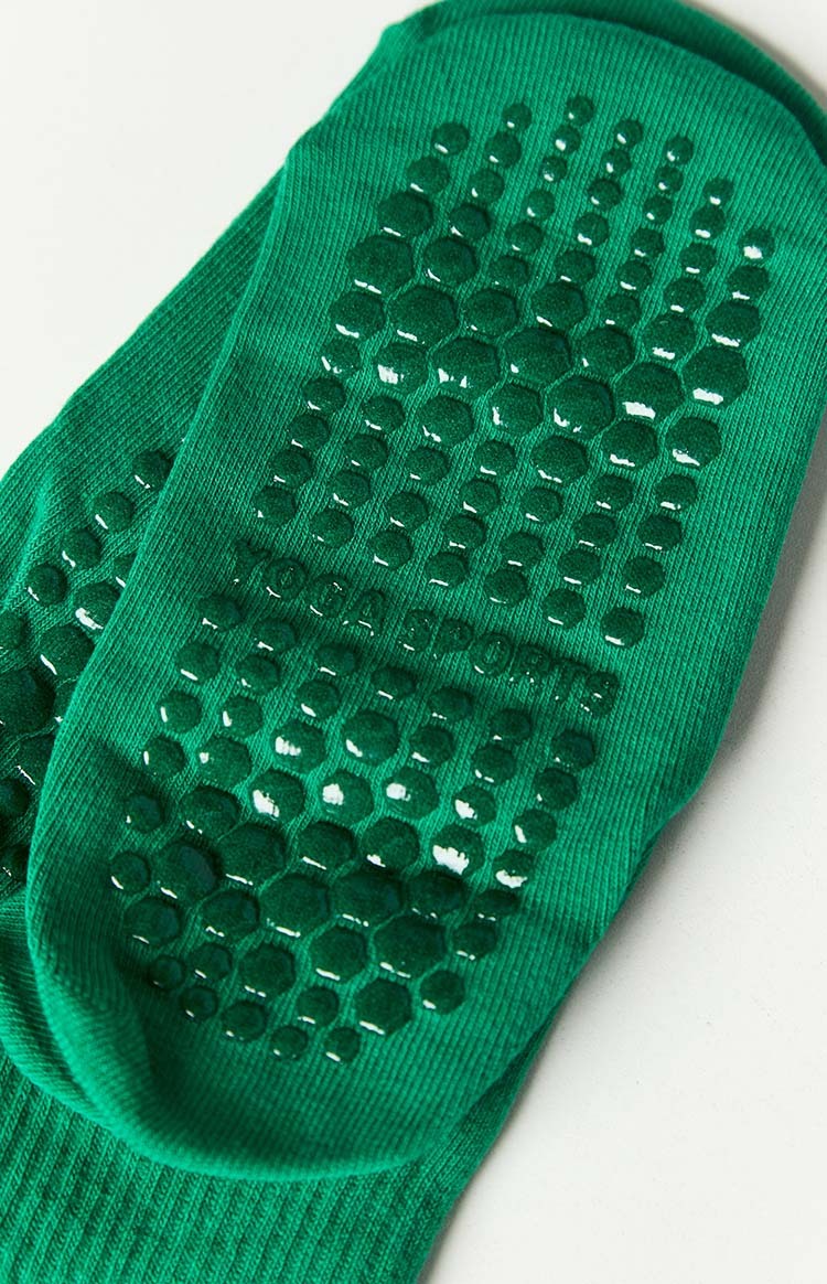 Reno Green Yoga Socks-Vavasi.All Rights Reserved.