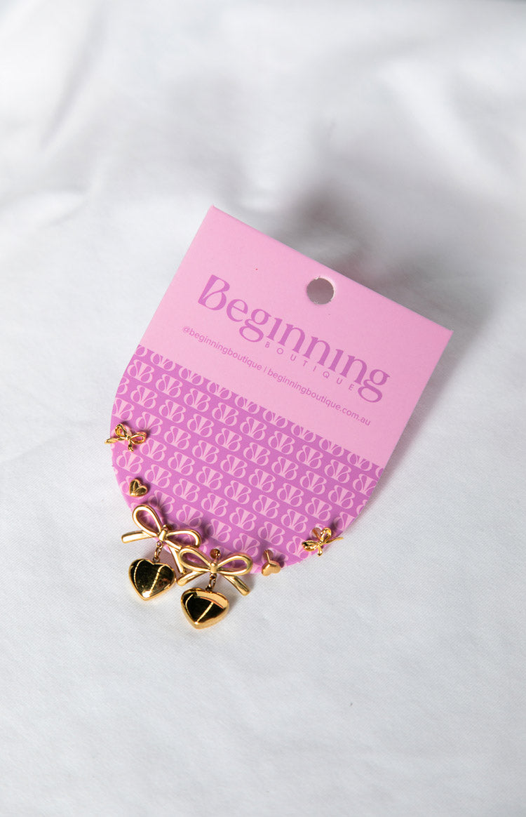 Rianne Gold Earrings 3 Pack-Vavasi.All Rights Reserved.