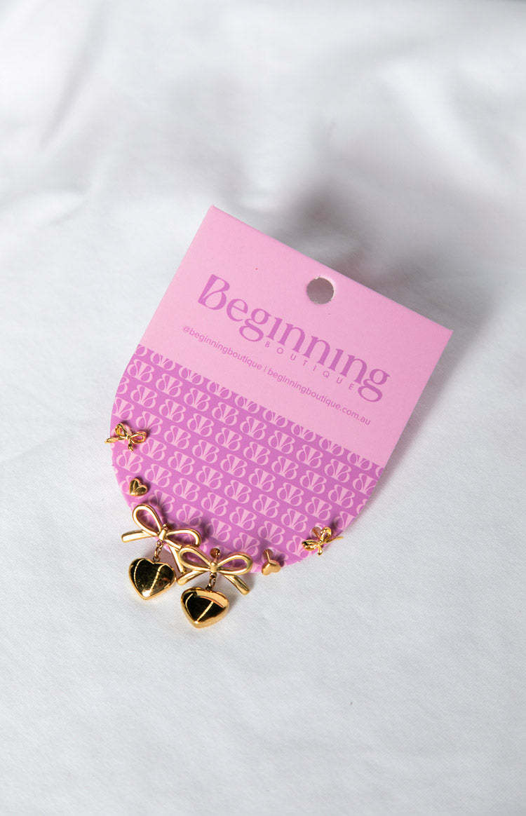 Rianne Gold Earrings 3 Pack-Vavasi.All Rights Reserved.