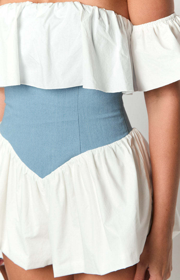 Romi Denim Playsuit-Vavasi.All Rights Reserved.