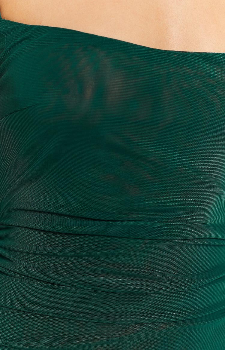 Ruth Green Mini Dress-Vavasi.All Rights Reserved.