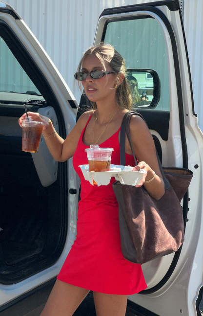 Shantel Red Mini Dress-Vavasi.All Rights Reserved.