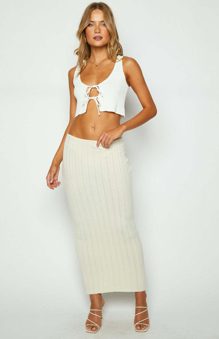 SNDYS Baha Sand Ribbed Skirt-Vavasi.All Rights Reserved.