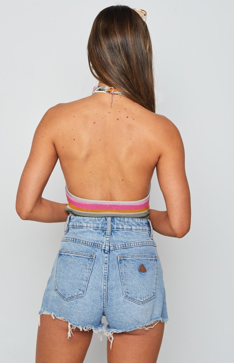 Sabre Halter Top Multi-Vavasi.All Rights Reserved.