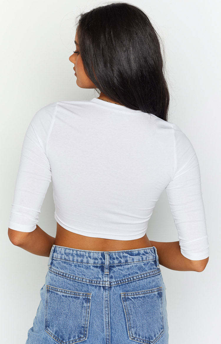 Sandra White Graphic Tee-Vavasi.All Rights Reserved.